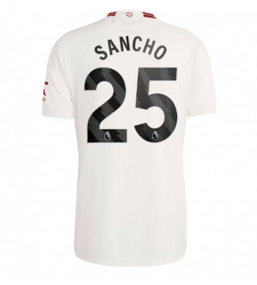 Maillot de foot Manchester United Jadon Sancho #25 Troisième 2023-24 Manches Courte
